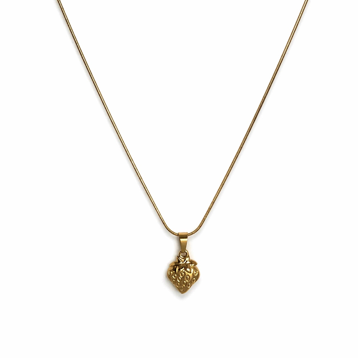 Strawberry Gold Necklace