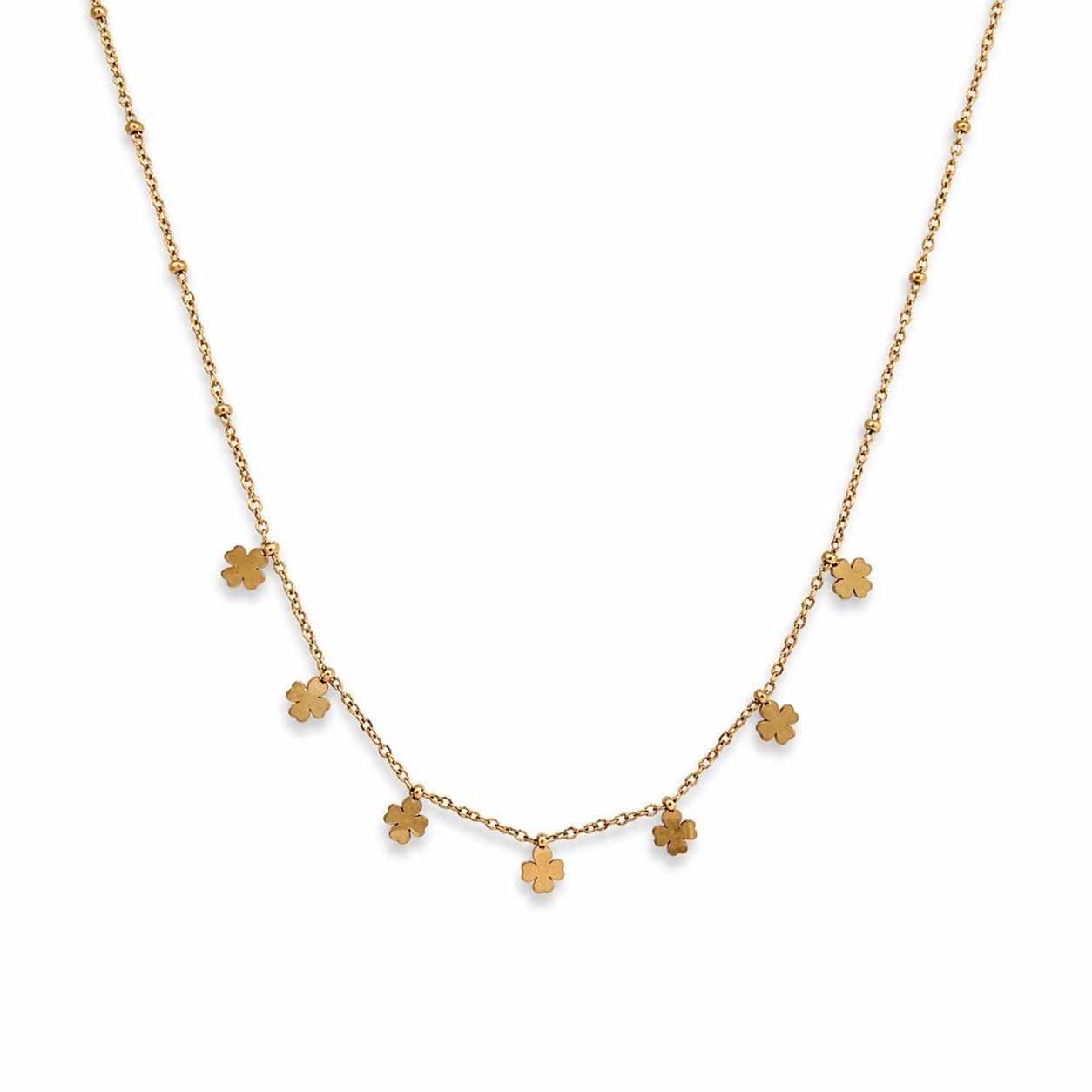 Clover Gold Necklace