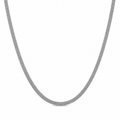 Wheat Chain Silver Necklace