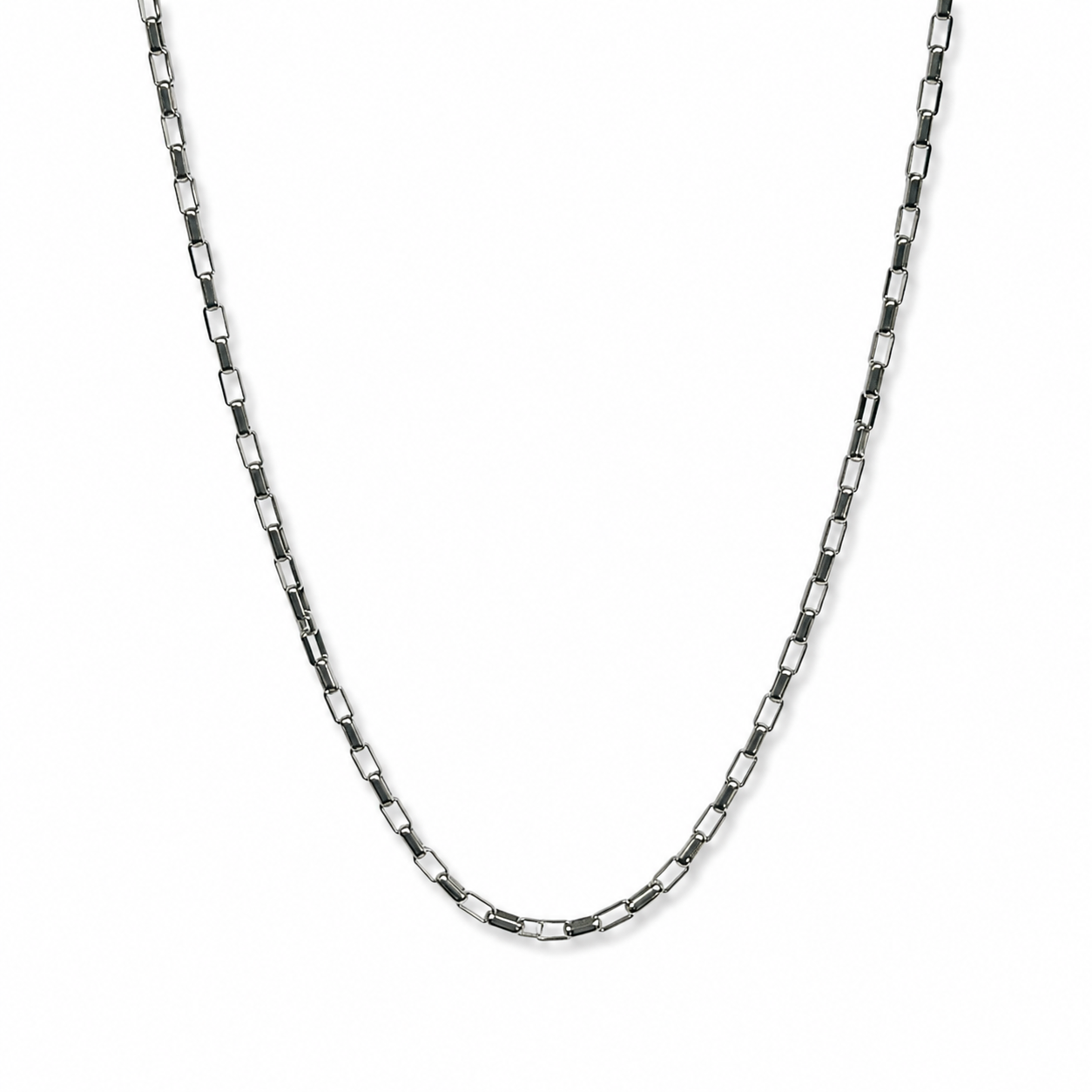 Link Silver Necklace