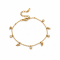 Snake Hanging Gold Bracelet