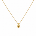 Rain Drop Gold Necklace
