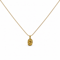 Rose Flower Gold Necklace