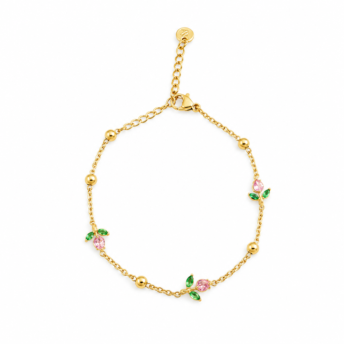 Light Pink Tulip Bracelet