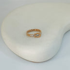 Uni rosegold ring