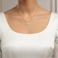 Yara Heart Gold Necklace