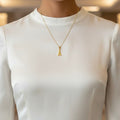 Eiffel Tower Gold Necklace