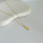 H Letter Gold Necklace