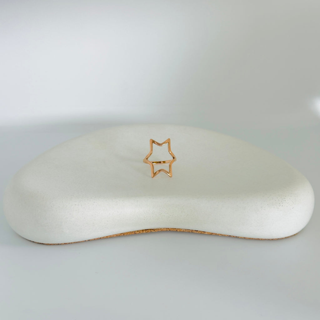 Star Sleek Rosegold Ring