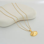 Elena Double Gold Necklace