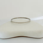 Silver Men's Bangle Bracelet