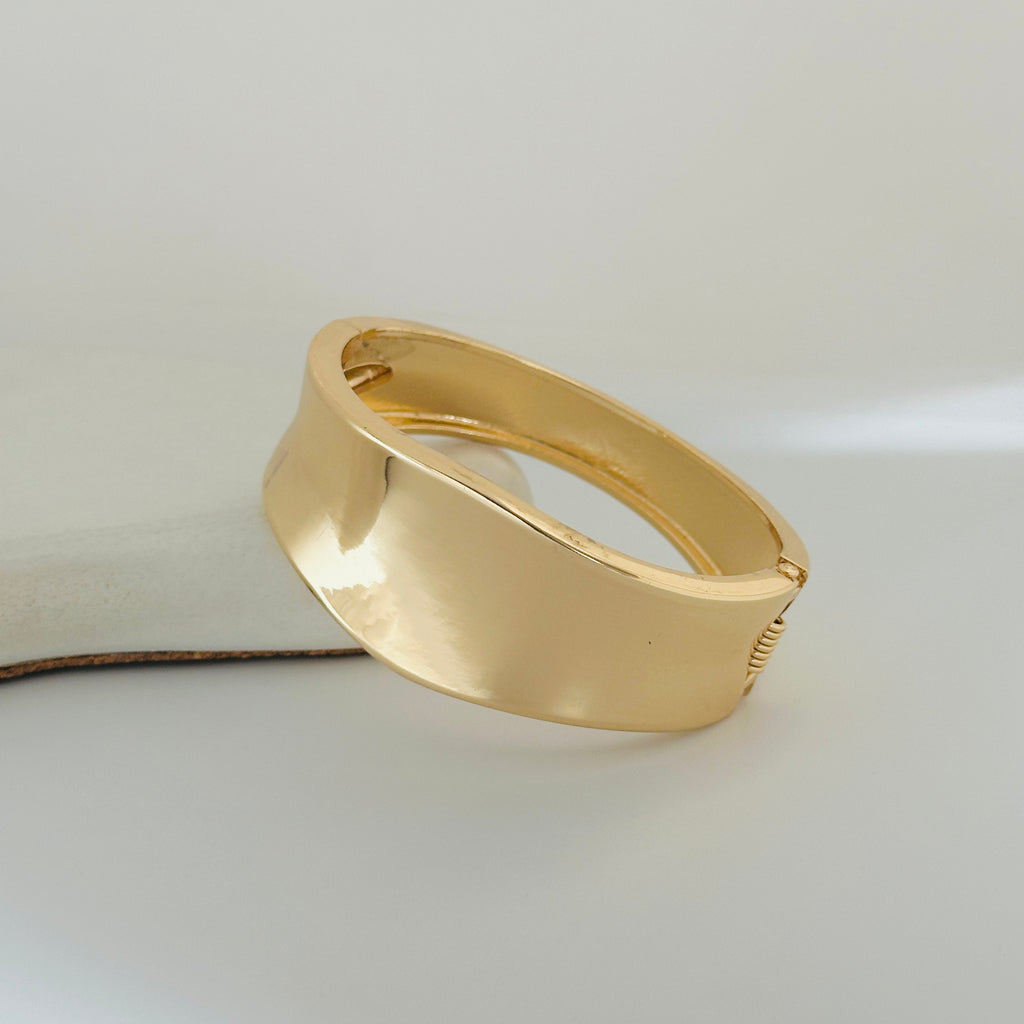 Rebel Kid Inspired 9.0 Gold Bangle Bracelet (Free Size)