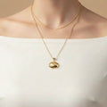 Elena Double Gold Necklace