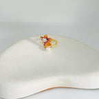 Crystal Gold Ring (Adjustable Size)