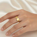 Stacy Gold Ring (Adjustable Size)