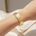 Rebel Kid Inspired 10.0 Gold Bangle Bracelet (Free Size)
