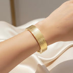 Rebel Kid Inspired 10.0 Gold Bangle Bracelet (Free Size)