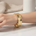 Rebel Kid Inspired 7.0 Gold Bangle Bracelet (Free Size)