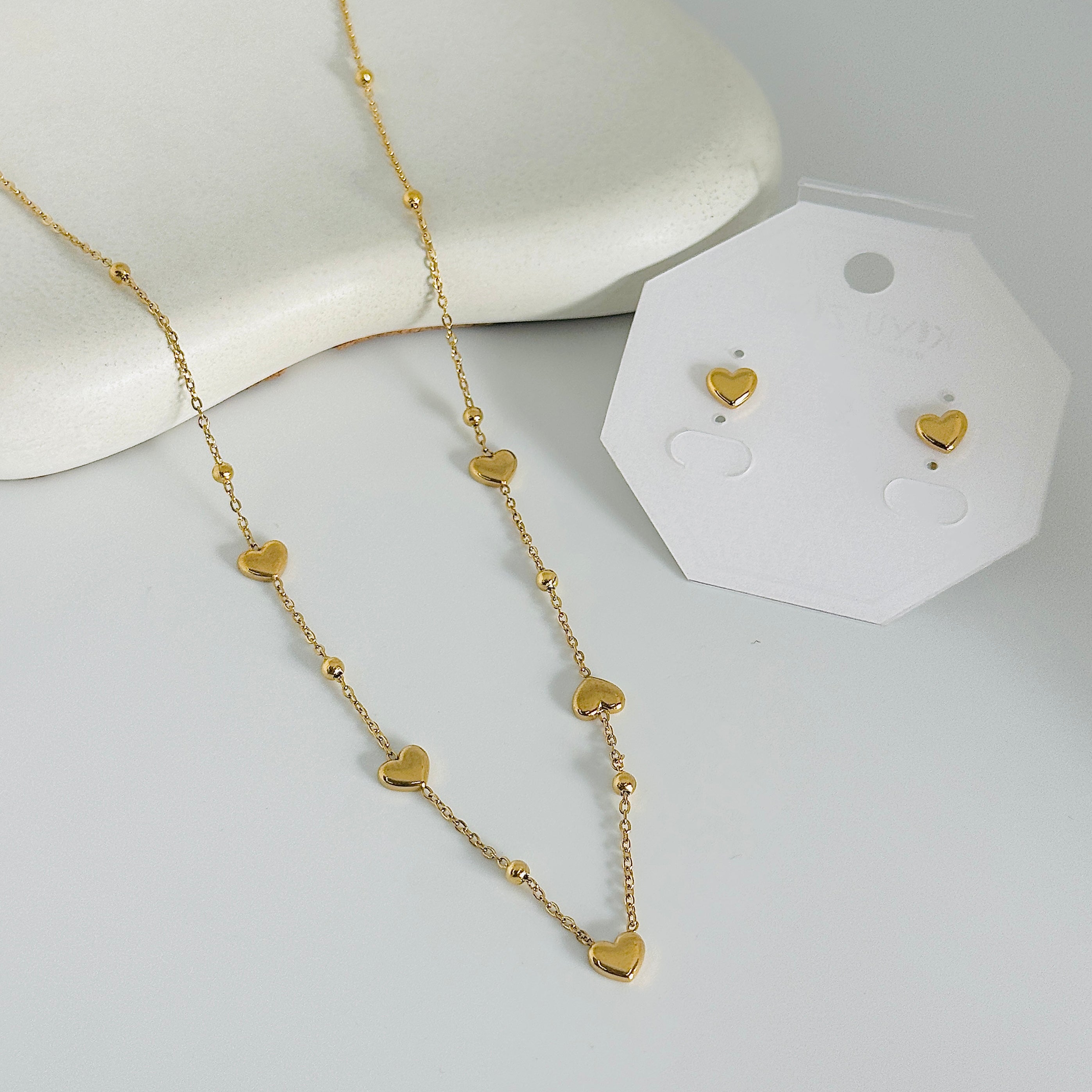 Leo Heart Gold Necklace