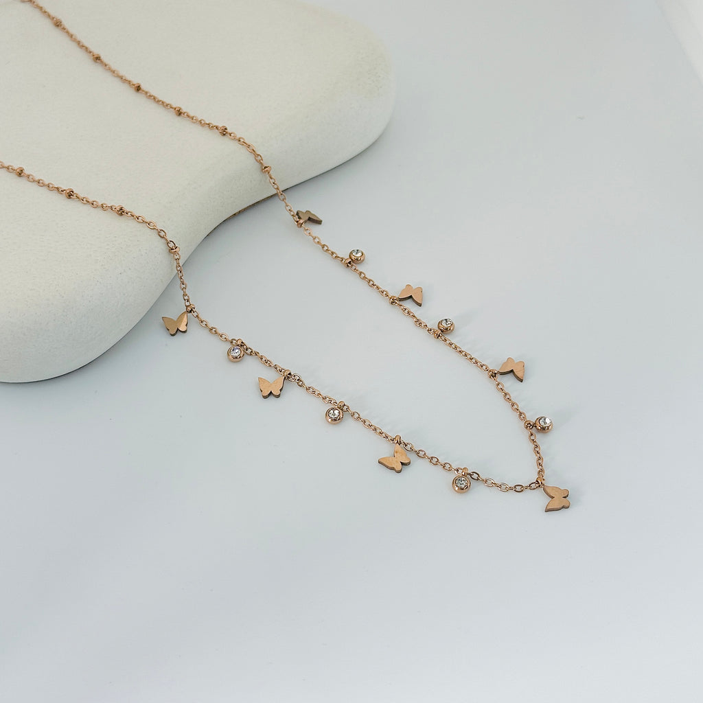 Juniper Rose Gold Necklace