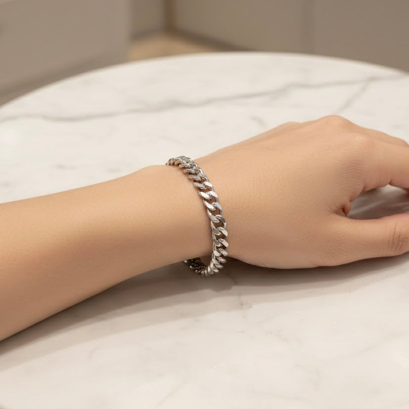 Sterling Silver Chain Bracelets