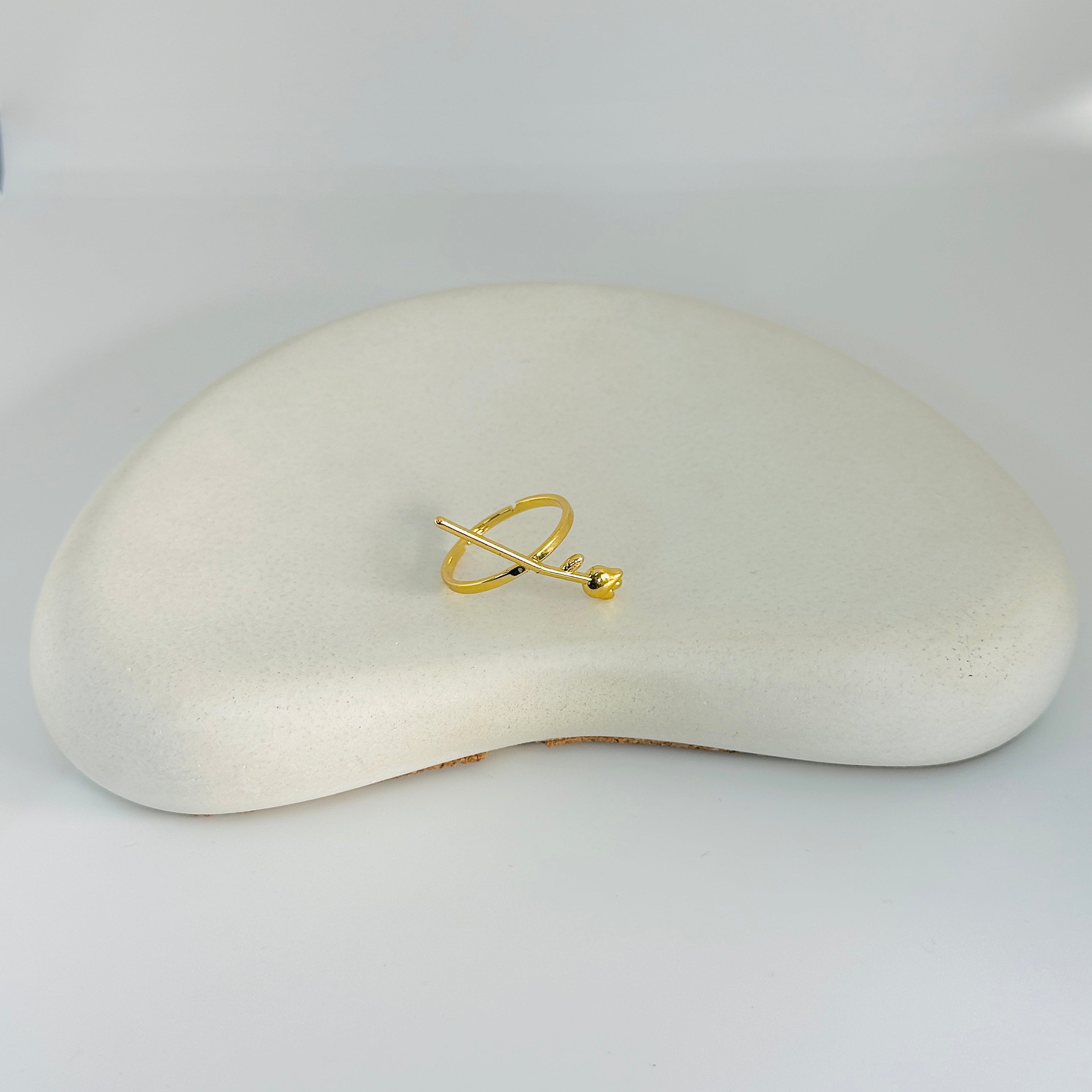 Late Gold Ring (Adjustable Size)