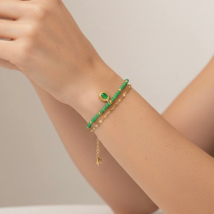 Elara Gold Bracelets