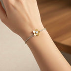 Iskra Gold Stone Bracelet