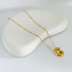 'G' Gold Necklace