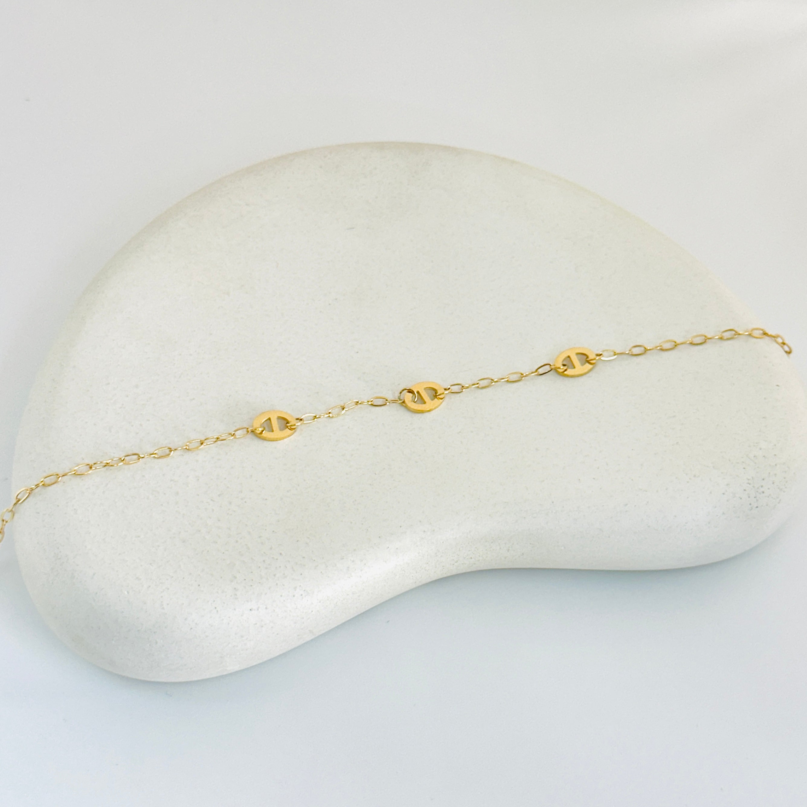 Nixie Gold Anklet