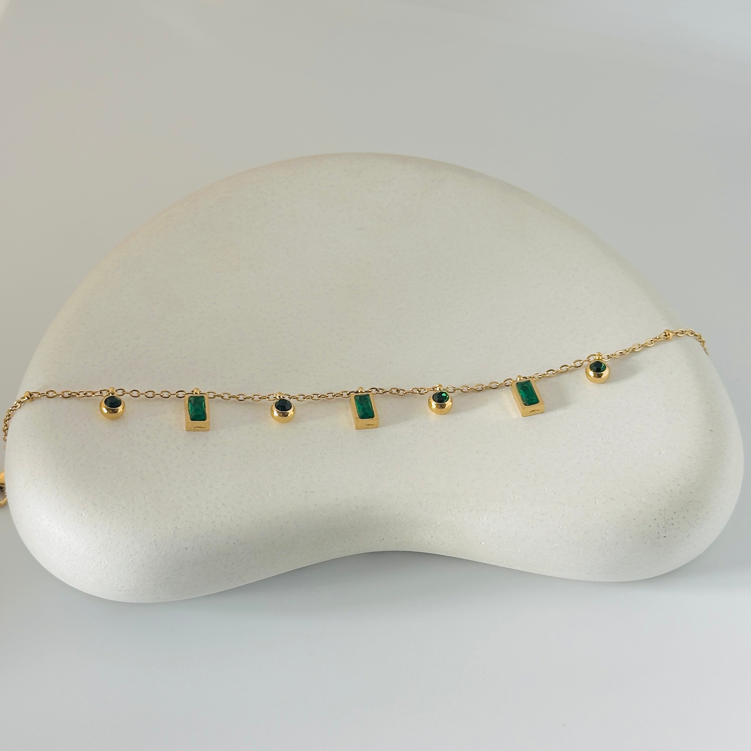 Leona Stone Gold Bracelet