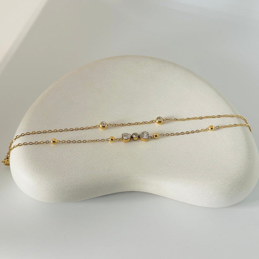 Lary Stone Gold Bracelet