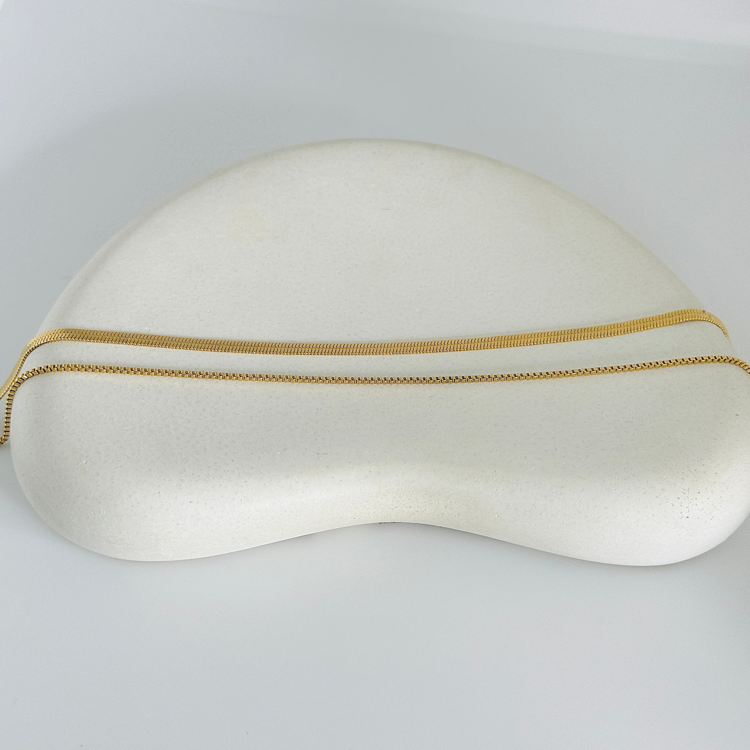 Gold Snake Anklet (Pair)