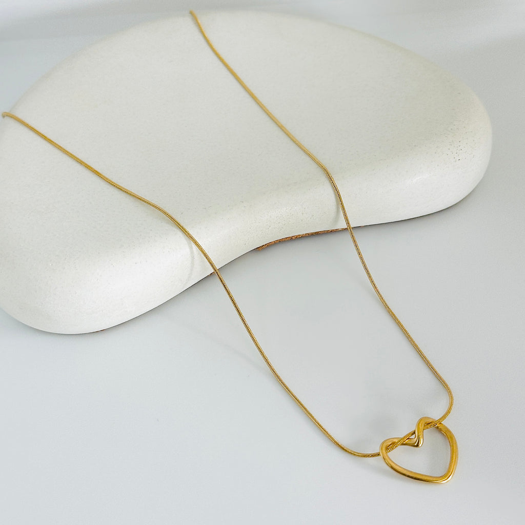 Heart Gold Necklace