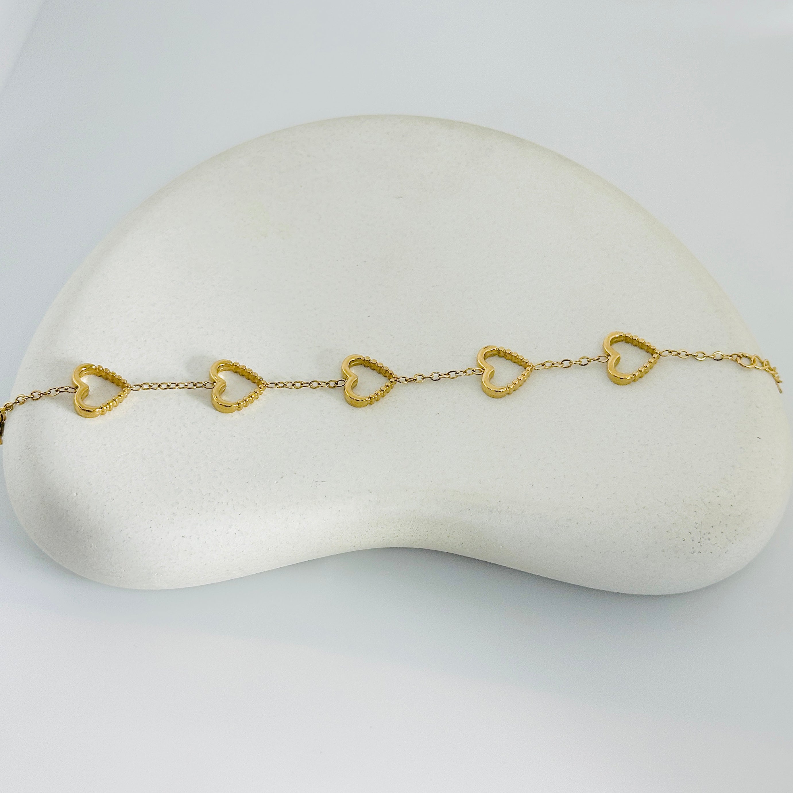 Heart Gold Bracelet