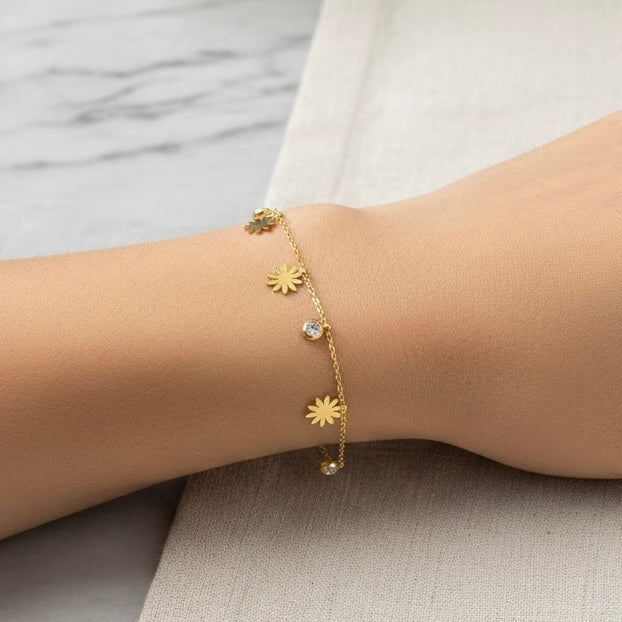 Ceiliaa Stone Gold Bracelet