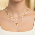 Flora Layered Gold Necklace