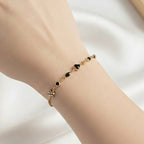 Nessa Stone Gold Bracelet