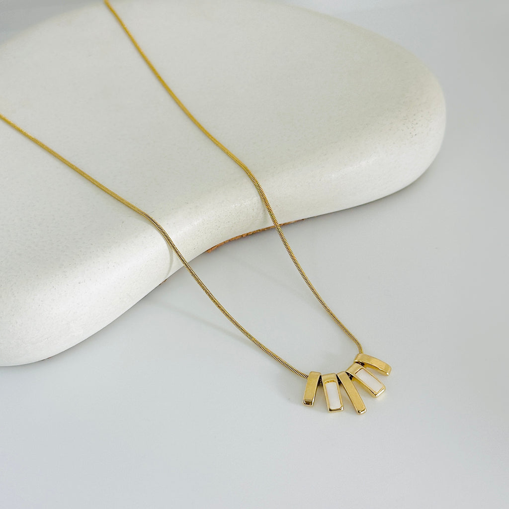Evelyn Gold Necklace