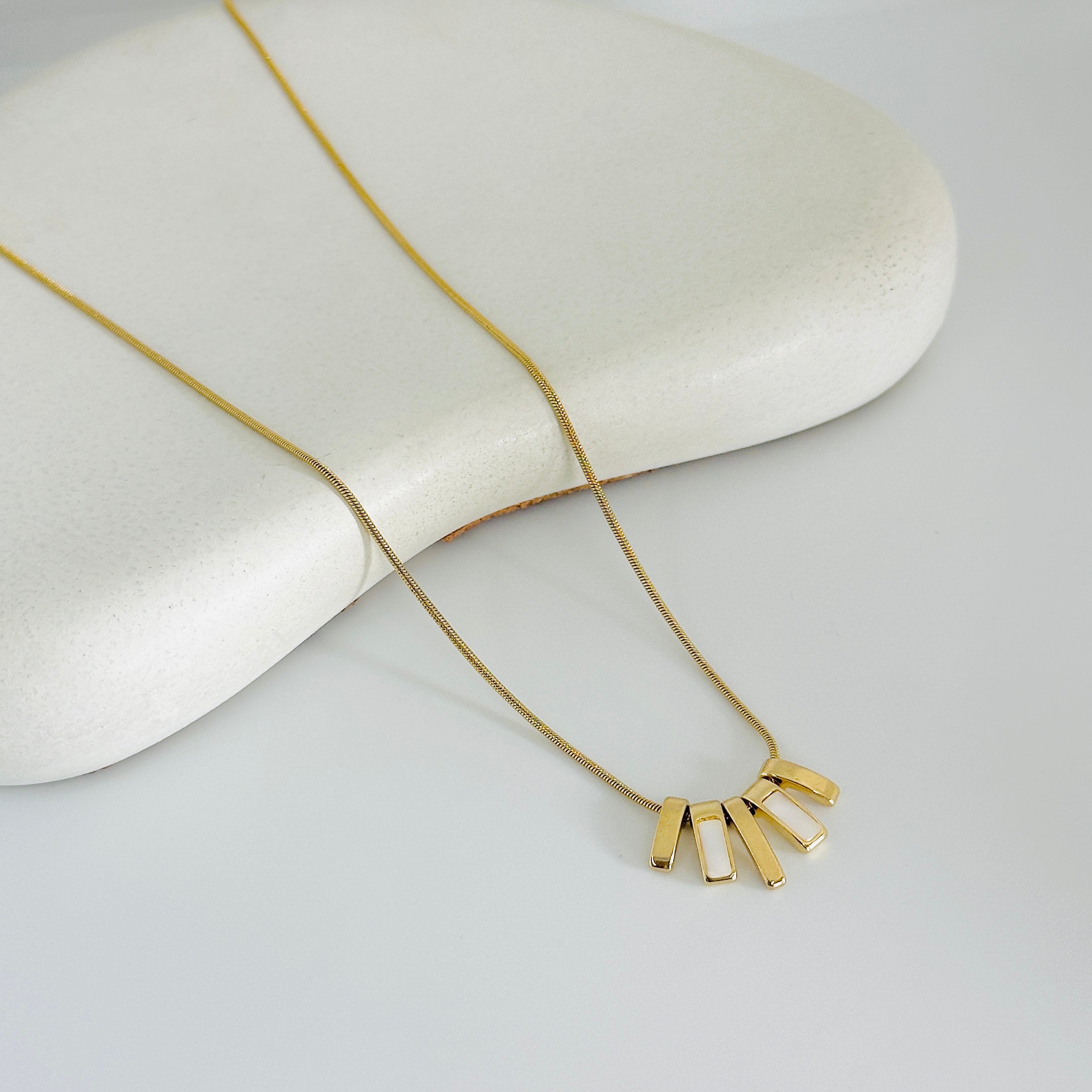 Evelyn Gold Necklace