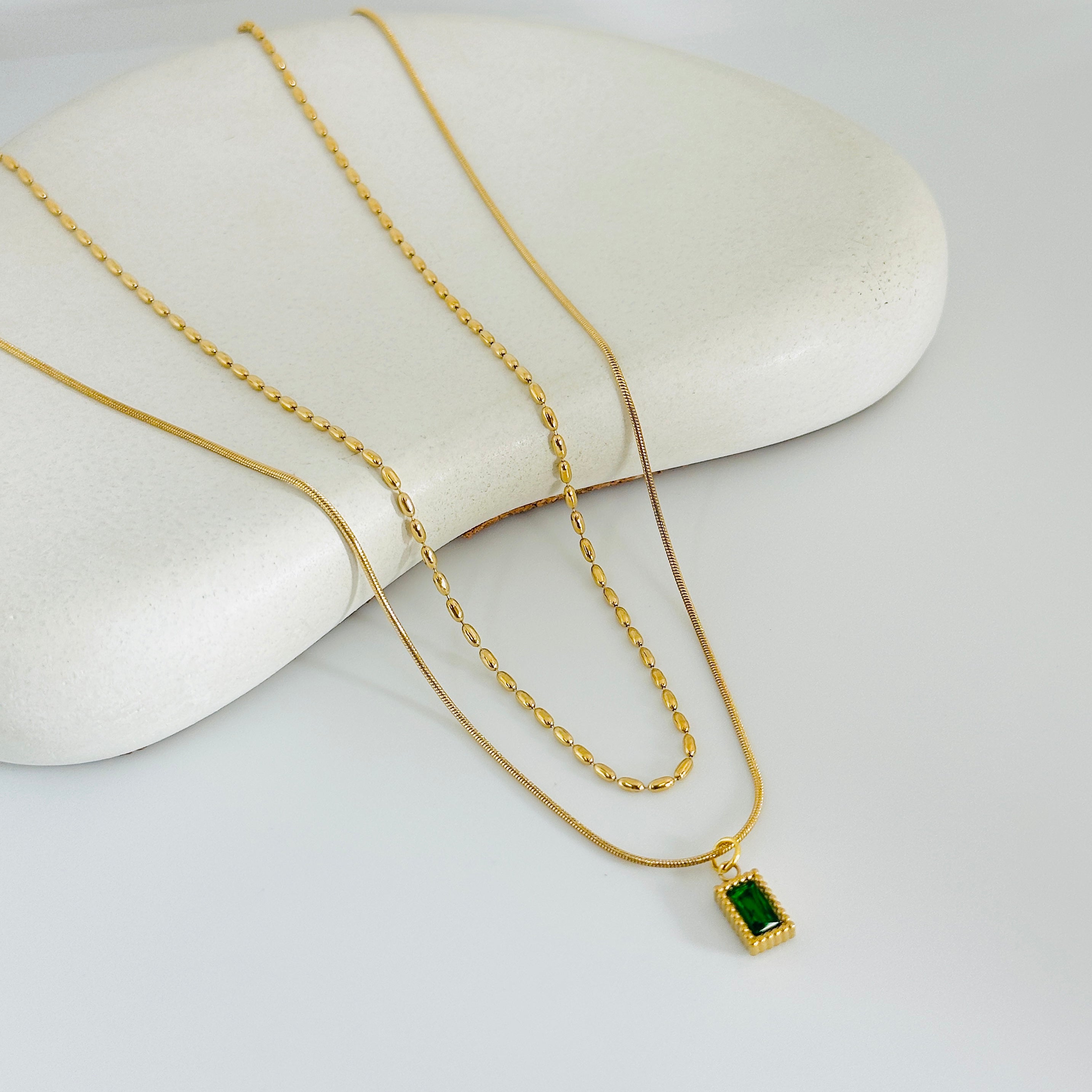 Romilly Layerd Gold Necklace