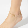 Angelica Gold Anklets (Pair)