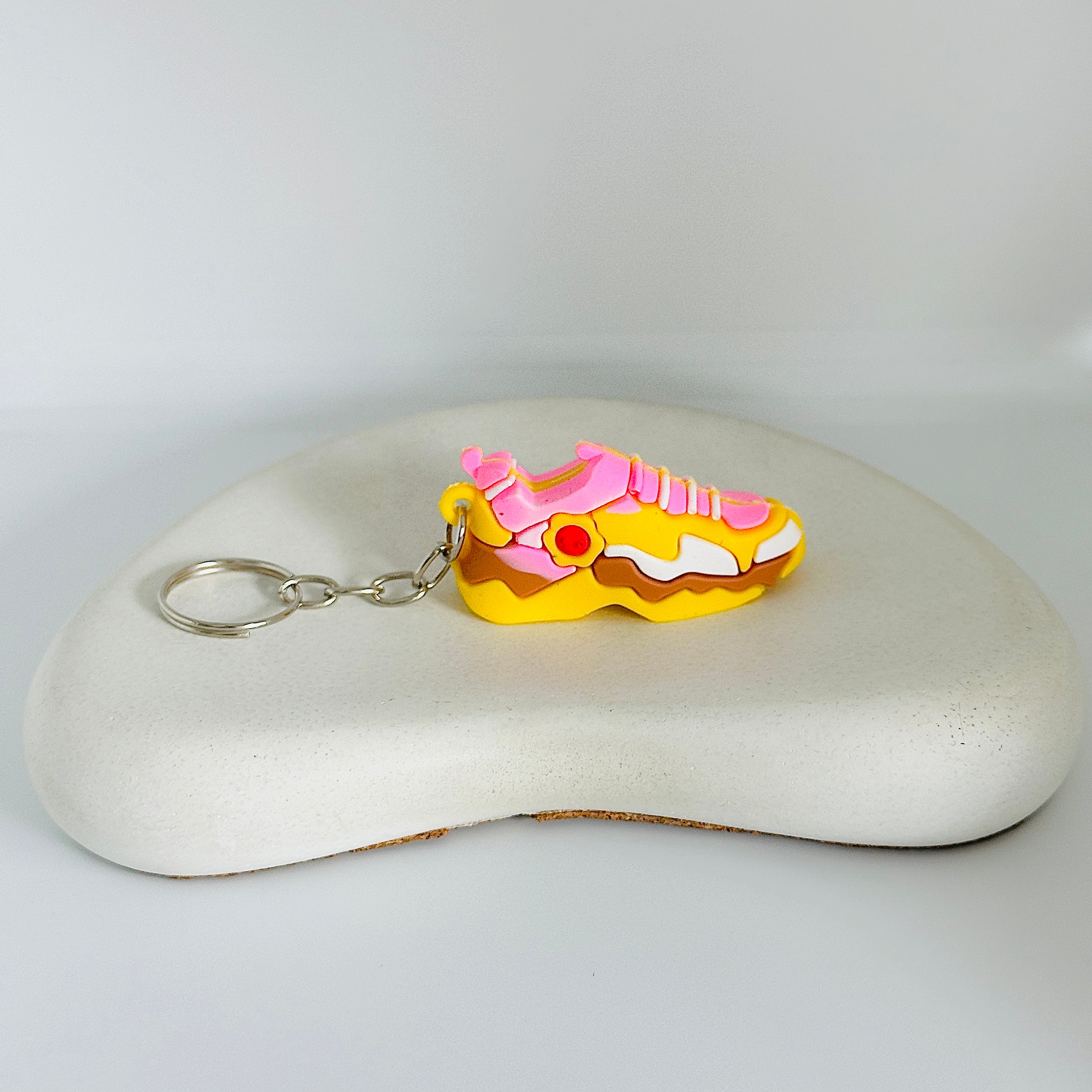 Orange Sneaker Large Keychain