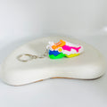 Multi Color Sneaker Large Keychain