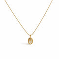 Rose White Gold Necklace