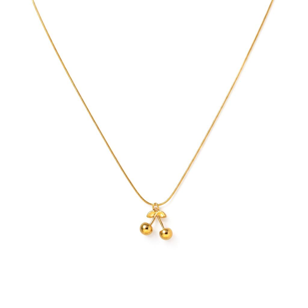 Cherry Gold Necklace