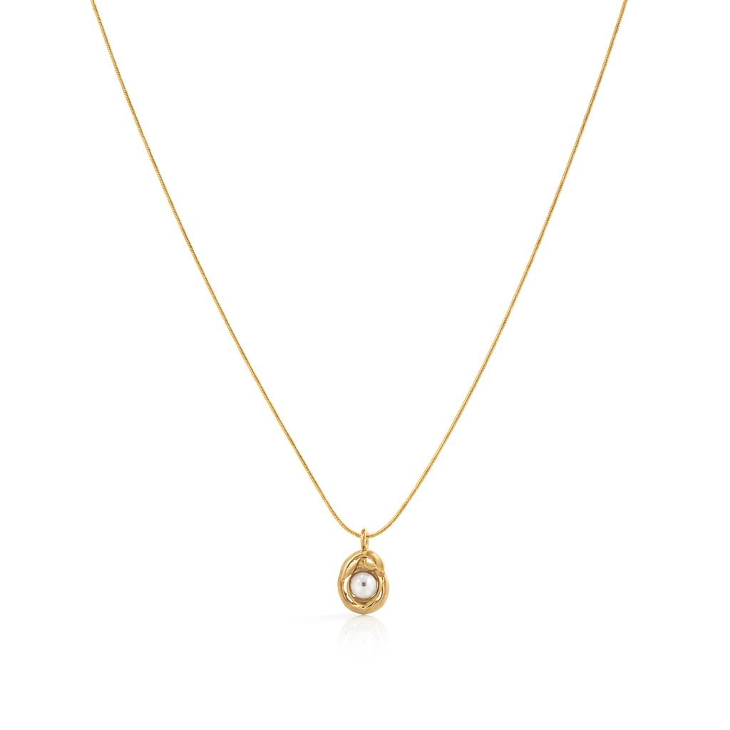 Pearl Gold Necklace