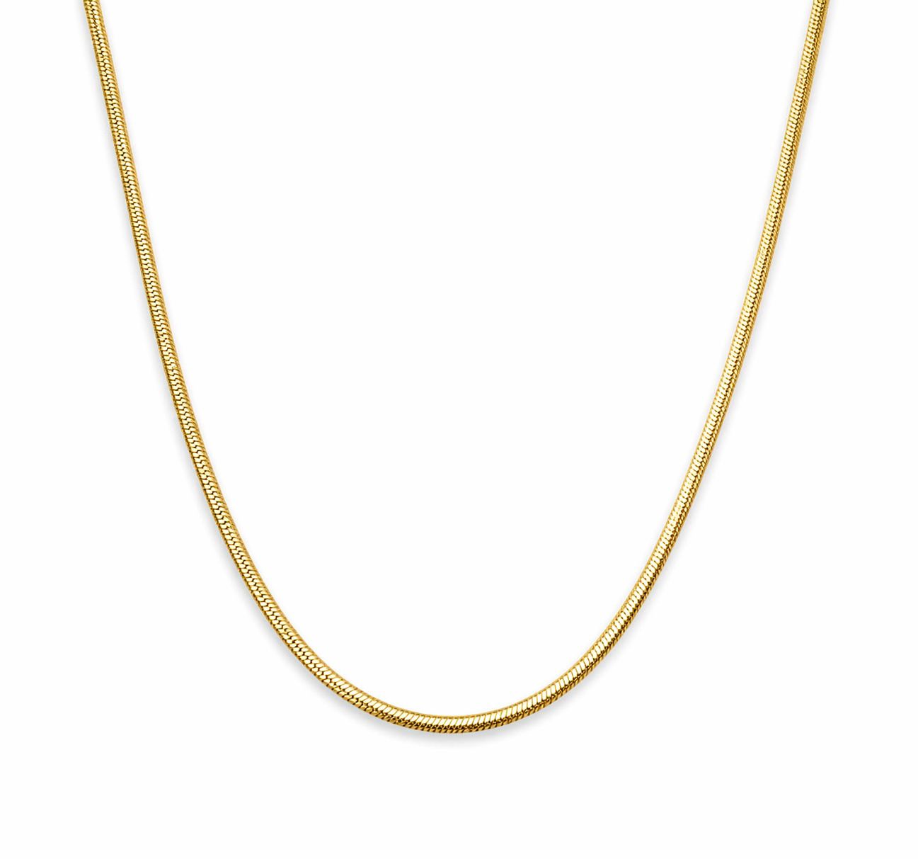 Snake Chain Gold Necklace