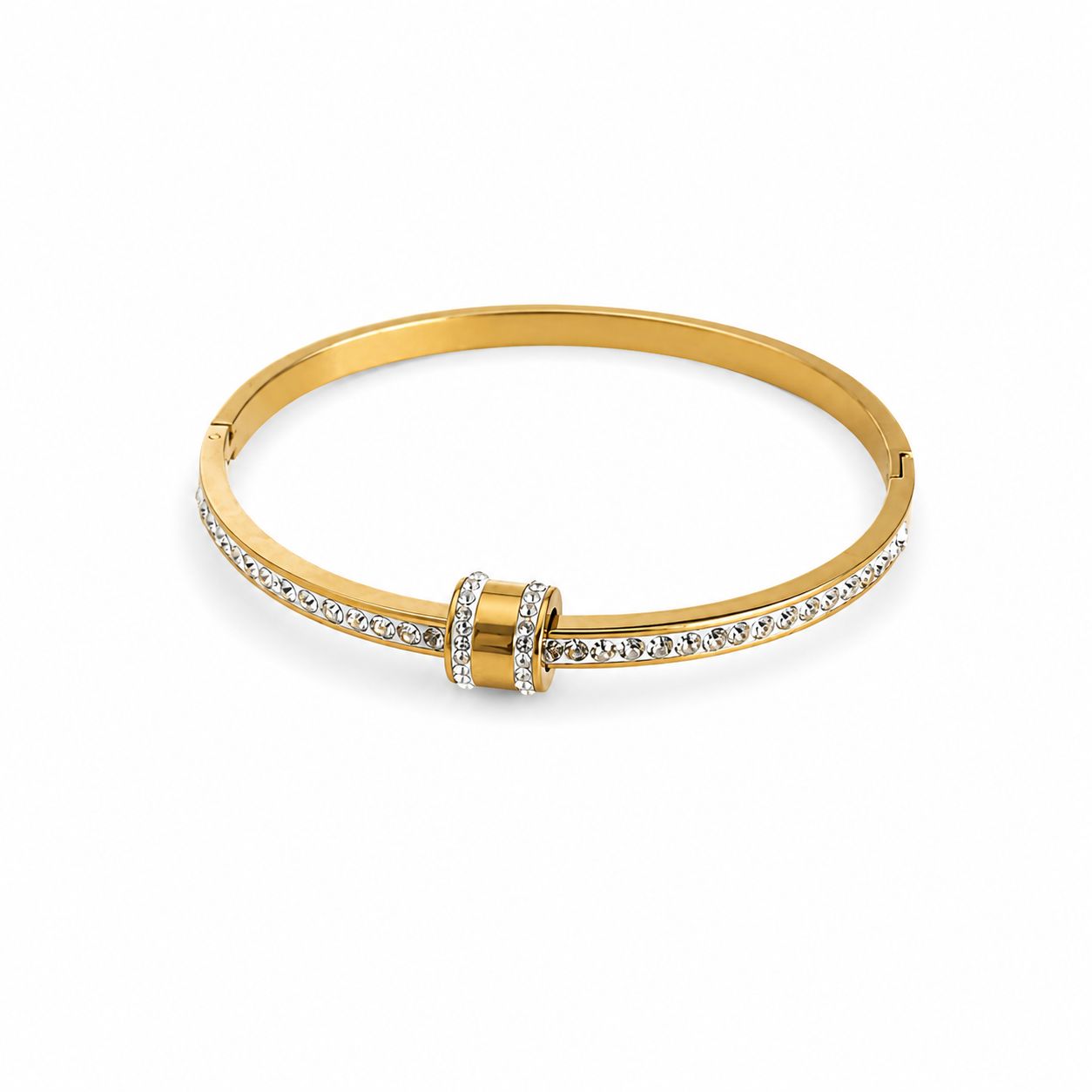 Ring Gold Bangle Bracelet