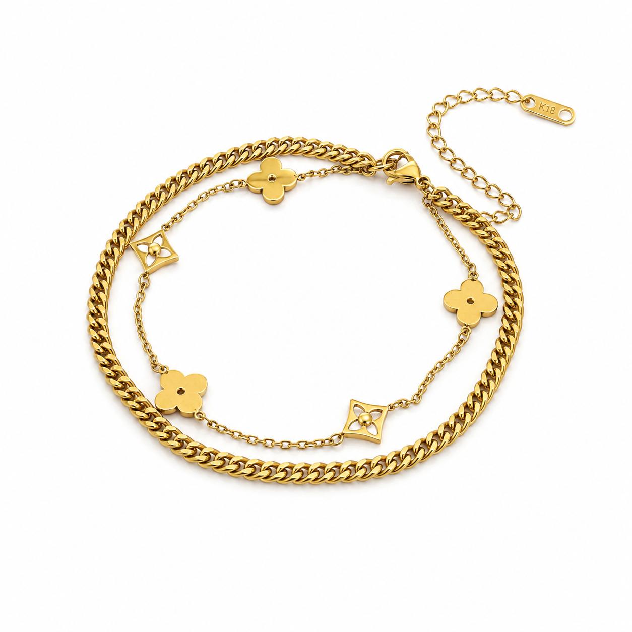Layer Gold Bracelet